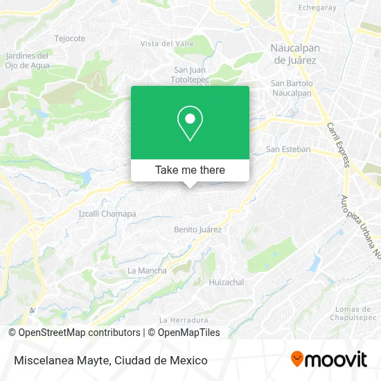 Miscelanea Mayte map