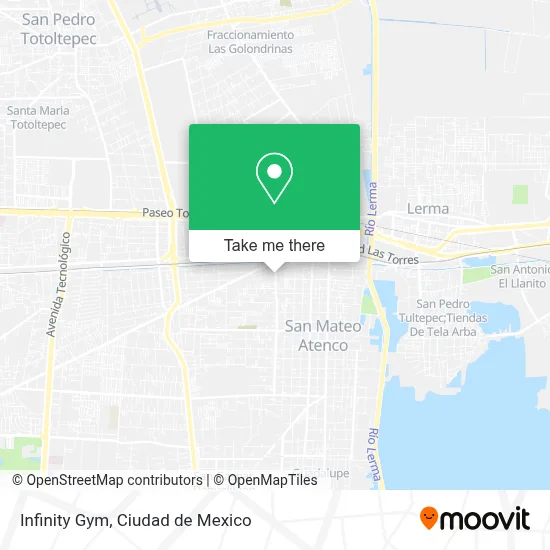 Infinity Gym map
