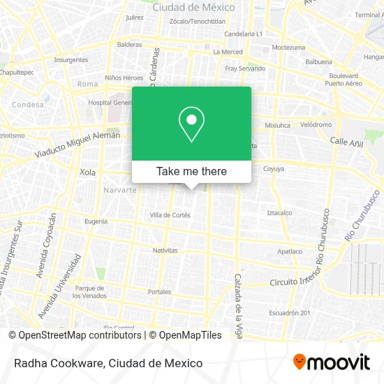 Radha Cookware map