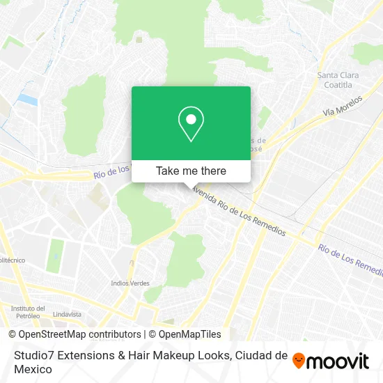 Studio7 Extensions & Hair Makeup Looks map
