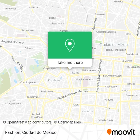 Moda map