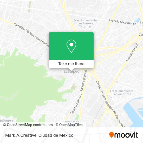 Mark.A.Creative map