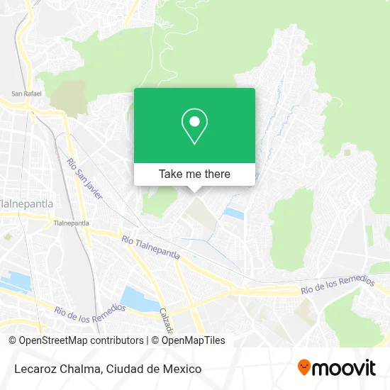 Lecaroz Chalma map