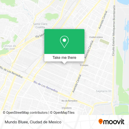 Mundo Bluee map