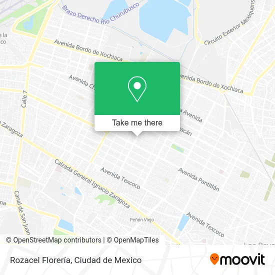 Rozacel Florería map