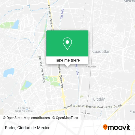 Rader map