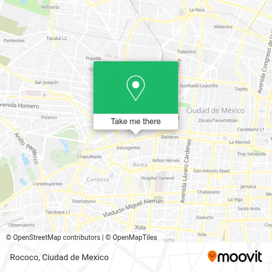Rococo map