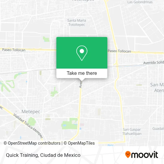 Quick Training map