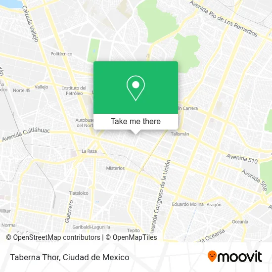 Taberna Thor map