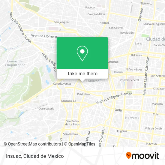 Insuac map