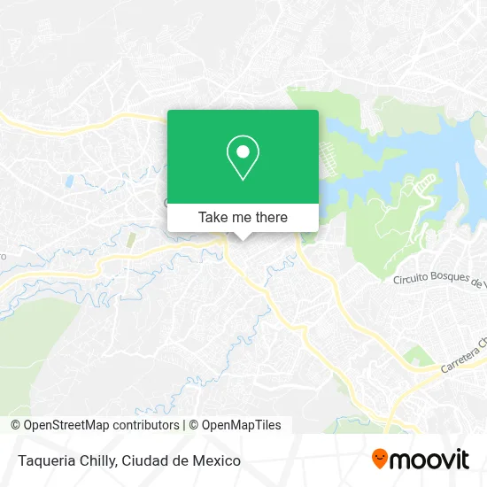 Taqueria Chilly map