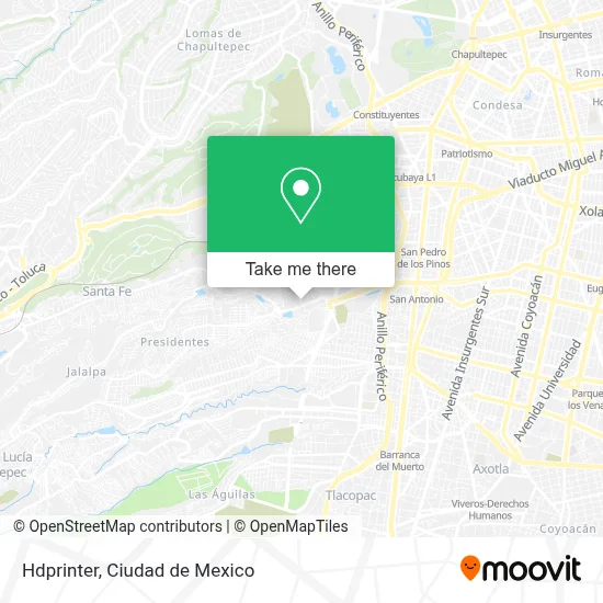 Hdprinter map