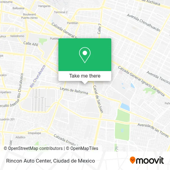Rincon Auto Center map