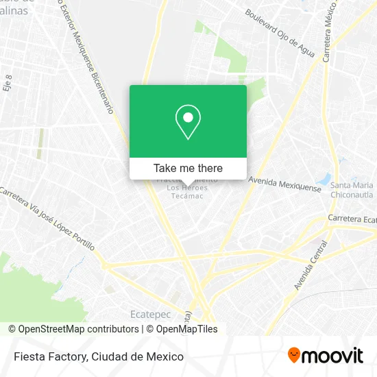 Fiesta Factory map