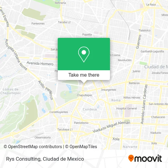 Rys Consulting map