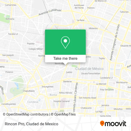 Rincon Pro map