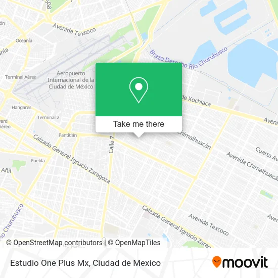 Estudio One Plus Mx map