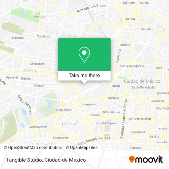 Tangible Studio map