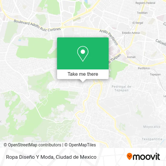 Ropa Diseño Y Moda map