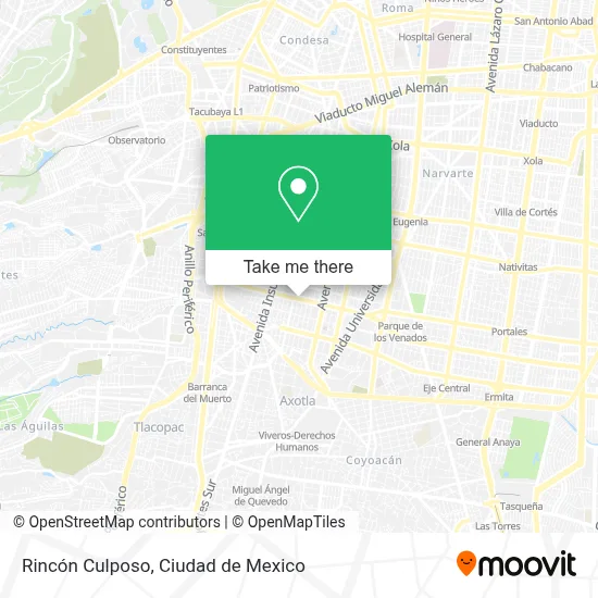 Rincón Culposo map