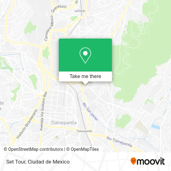 Set Tour map