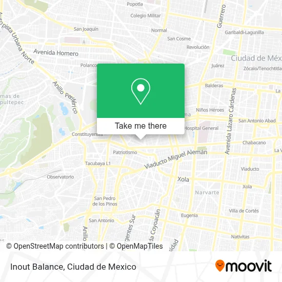 Inout Balance map