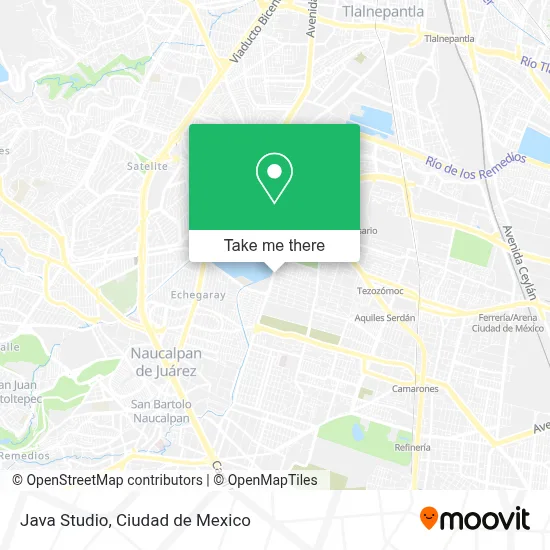 Java Studio map