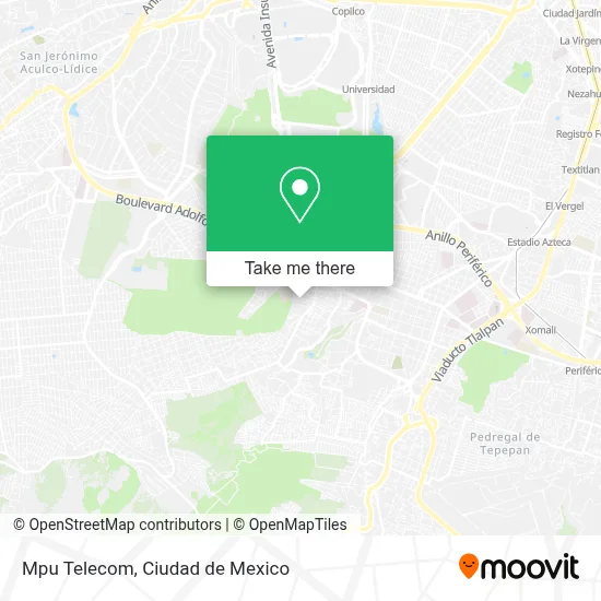 Mpu Telecom map