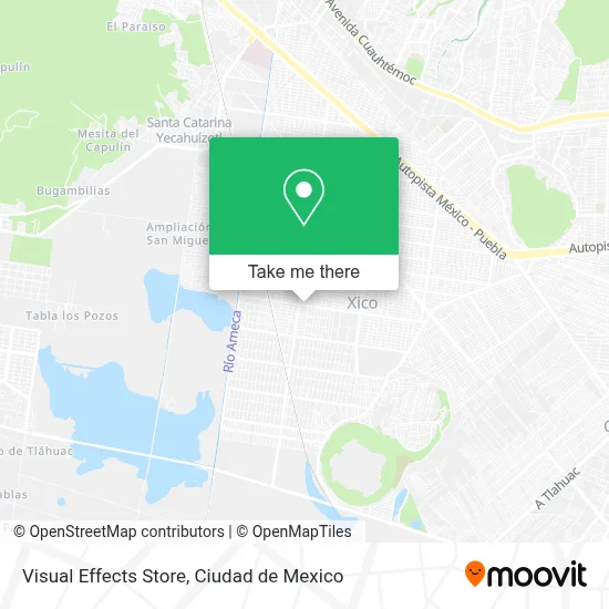 Visual Effects Store map