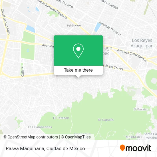Rasva Maquinaria map