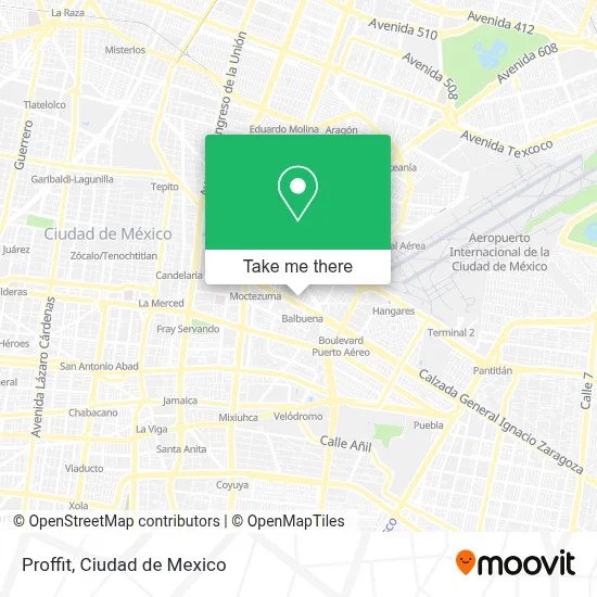 Proffit map