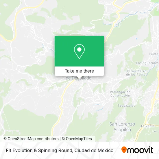Fit Evolution & Spinning Round map