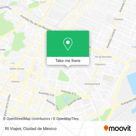 Rt Viajes map