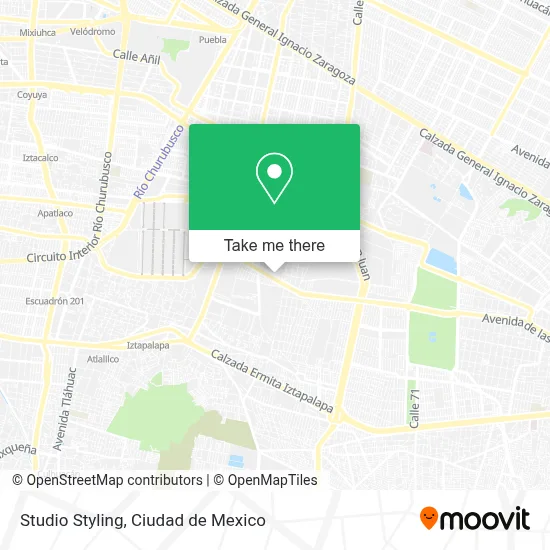 Studio Styling map