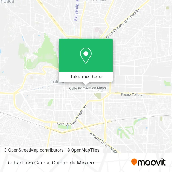 Radiadores Garcia map