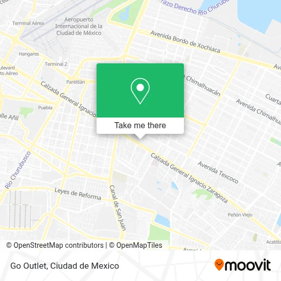 Go Outlet map