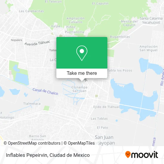 Inflables Pepeirvin map