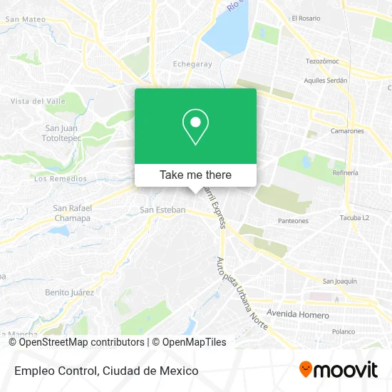 Empleo Control map