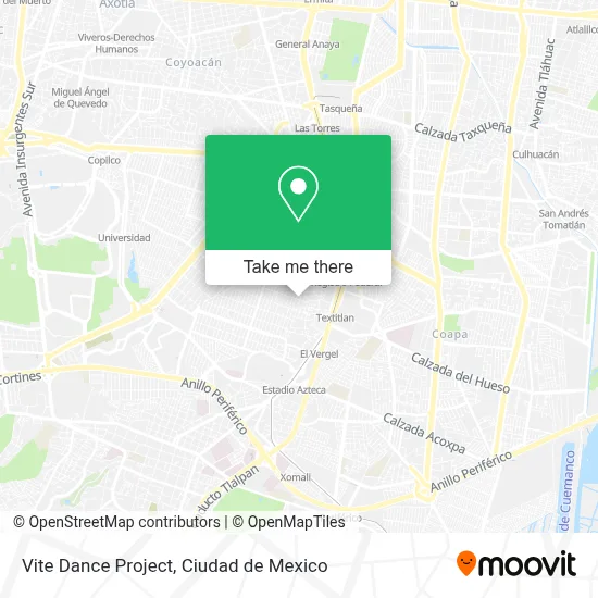 Vite Dance Project map