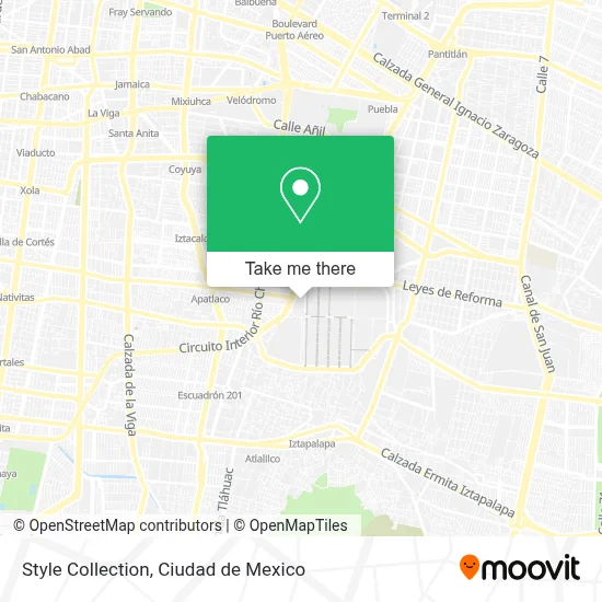 Style Collection map
