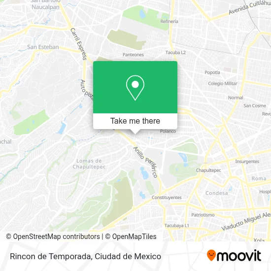 Rincon de Temporada map