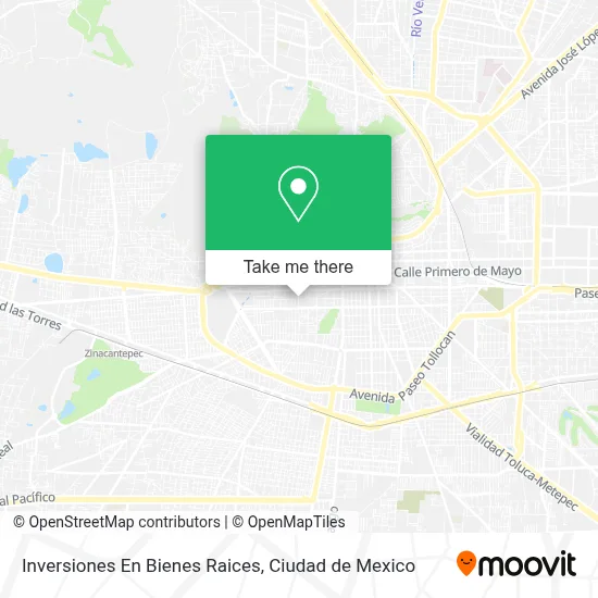Inversiones En Bienes Raices map