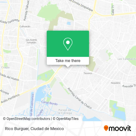 Rico Burguer map