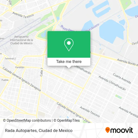 Rada Autopartes map