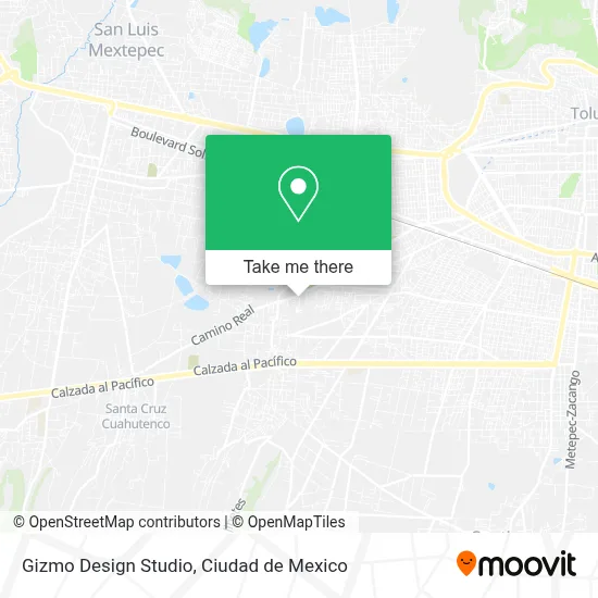 Gizmo Design Studio map