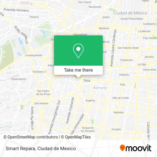 Smart Repara map
