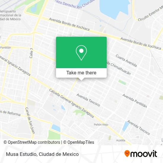 Musa Estudio map