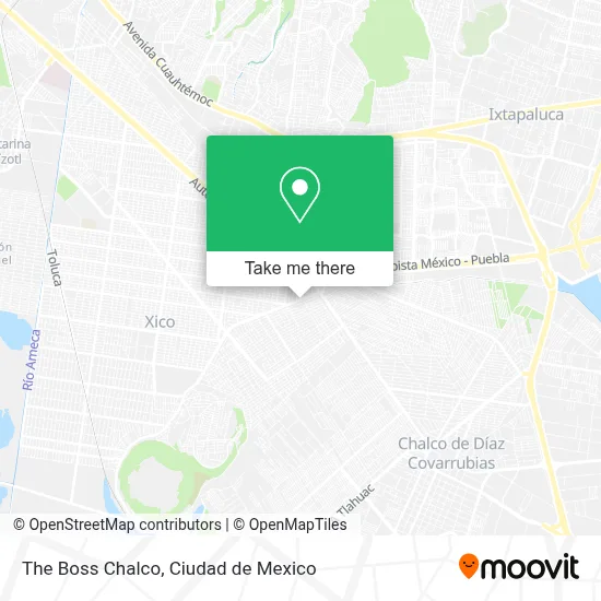 The Boss Chalco map