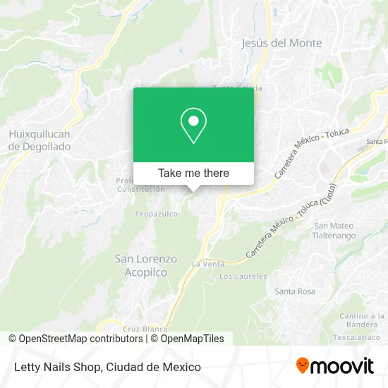 Letty Nails Shop map