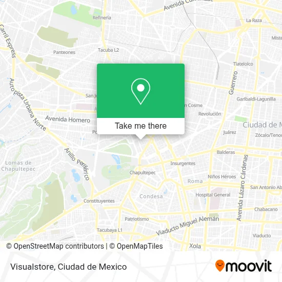 Visualstore map